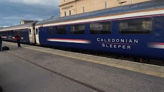 Caledonian Sleeper Seated Coach Review [upl. by Nomahs]