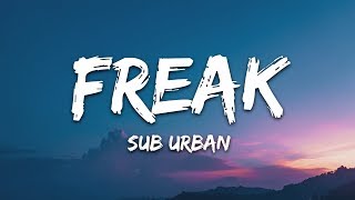 Sub Urban  Freak Lyrics feat REI AMI [upl. by Ynnam]