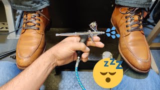 YOU WONT BELIEVE THIS TRANSFORMATION  ANGELO SHOE SHINE ASMR [upl. by Odinevneib]