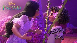 Mirabel and Isabelas Fight  Encanto  Movie Clip [upl. by Enomad]