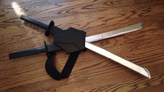 DIY Deadpool Swords [upl. by Amalbergas606]