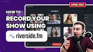 How to Record with Riversidefm 2021 [upl. by Aihsitan]