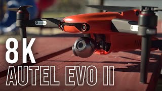 Autel EVO II 8K Drone  Handson Review [upl. by Auburta]