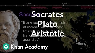 Socrates Plato Aristotle  World History  Khan Academy [upl. by Cornelie]