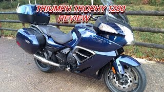 ★2014 TRIUMPH TROPHY 1200 SE REVIEW ★ [upl. by Nodnek]