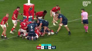 Highlights  Munster v Ulster [upl. by Nilkoorb]