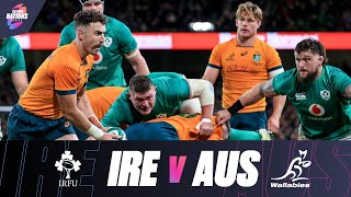 EXTENDED HIGHLIGHTS  Ireland v Australia  Autumn Nations Series [upl. by Reggy633]