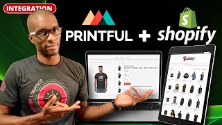 How To Integrate Shopify With Printful [upl. by Neevan]