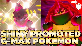 How to Get Shiny PROMOTED Gigantamax Pokemon in Pokemon Sword and Shield [upl. by Ientirb]