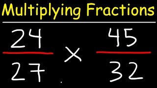 Multiplying Fractions  The Easy Way [upl. by Gainer]