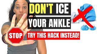 Best Ankle Sprain Treatment  Hack For Swollen Ankles [upl. by Varhol]