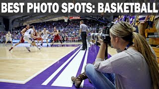 BEST PHOTO POSITIONS BASKETALL SPORTS PHOTOGRAPHY TIPS [upl. by Amann]