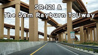 SR121 and The Sam Rayburn Tollway  Dallas Fort Worth Texas  20181110 [upl. by Killie]