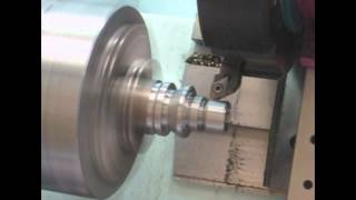 Boxford 250PC Lathe  Steel Machining [upl. by Rhody]