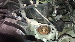 2003 F150 Thermostat Replacement 54 Triton [upl. by Frankhouse]