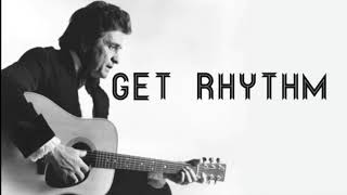 Johnny Cash Get Rhythm lyrics [upl. by Atinaw]