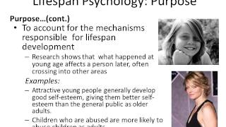 Chapter 1 Lifespan Psychology Lecture [upl. by Eatnod791]