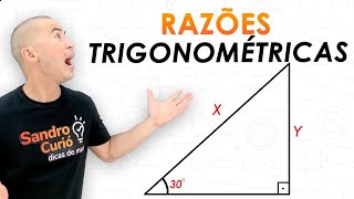 FÁCIL e RÁPIDO  RAZÕES TRIGONOMÉTRICAS NO TRIÂNGULO RETÂNGULO [upl. by Ahsieket]