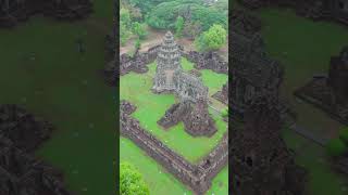 Phimai historical Park  Thailand  Drone 4K UHD [upl. by Ballinger180]