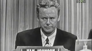 Whats My Line  Van Johnson Mary Healy panel May 22 1955 [upl. by Koch668]