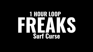 Surf Curse  Freaks 1 HOUR LOOP “I dream of you almost every night hopefully ” TikTok Song [upl. by Atteinotna684]