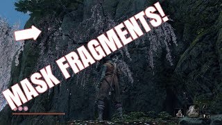 Sekiro  ALL 3 MASK FRAGMENT LOCATIONS  HOW TO GET THE DANCING DRAGON MASK [upl. by Hite]