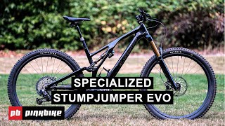 2021 Specialized Stumpjumper EVO Review The Classic Gets Better [upl. by Nimref]