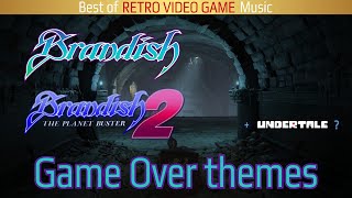 Brandish ブランディッシュ 1 amp 2 Game Over themes  Undertale [upl. by Aciretahs]