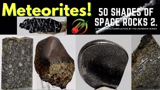 50 Meteorites in 10mins What do Meteorites look like 50 Shades of Space Rocks 2 [upl. by Yartnod]