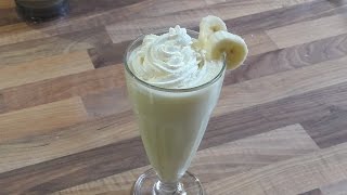 Banana MilkShake in 5 minutes [upl. by Elenaj]