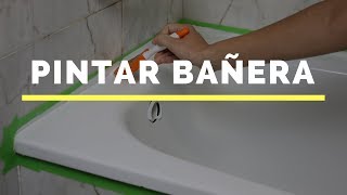 Cómo pintar y renovar bañera o plato de ducha [upl. by Alten28]