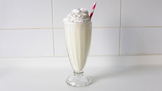 Vanilla Milkshake Recipe [upl. by Vanda187]