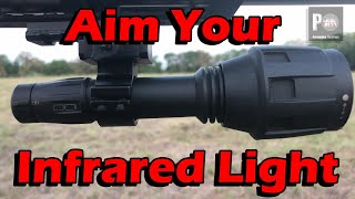 How To Aim ATN X Sight 4K IR Light To Your Scope [upl. by Balduin779]