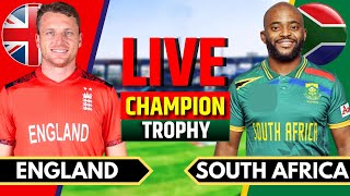 South Africa vs England Match 11  Live Cricket Match Today  SA vs ENG  Champions Trophy [upl. by Ho]