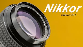 Legendary Vintage Lens  Nikkor 105mm f25 [upl. by Bein]