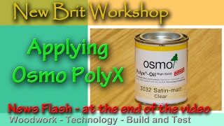 Methods of Applying Osmo PolyX Oil [upl. by Hanover]