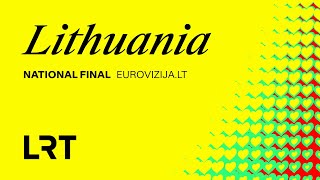 EUROVIZIJALT Livestream  Lithuanias National Final 🇱🇹  Eurovision2025 [upl. by Wilmer]